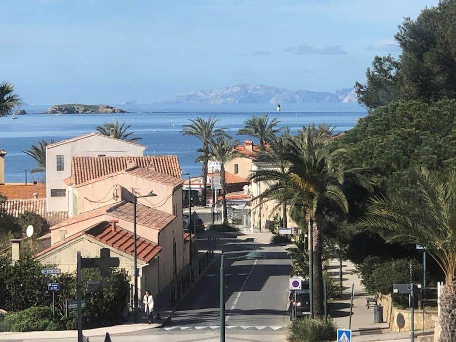 Le Brusc. Design, Parking, Wifi & Double Vue! Lejlighed Six-Fours-les-Plages Eksteriør billede
